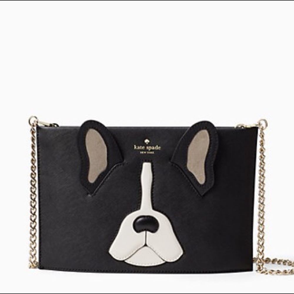 Kate Spade French Bulldog Purse Crossbody Bag